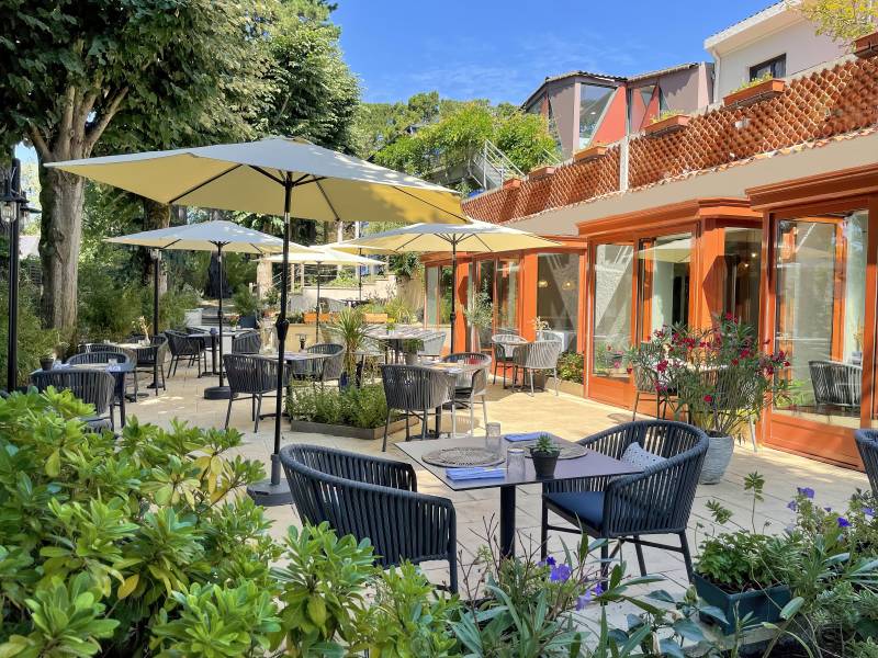 Terrasse du restaurant Le Jardin