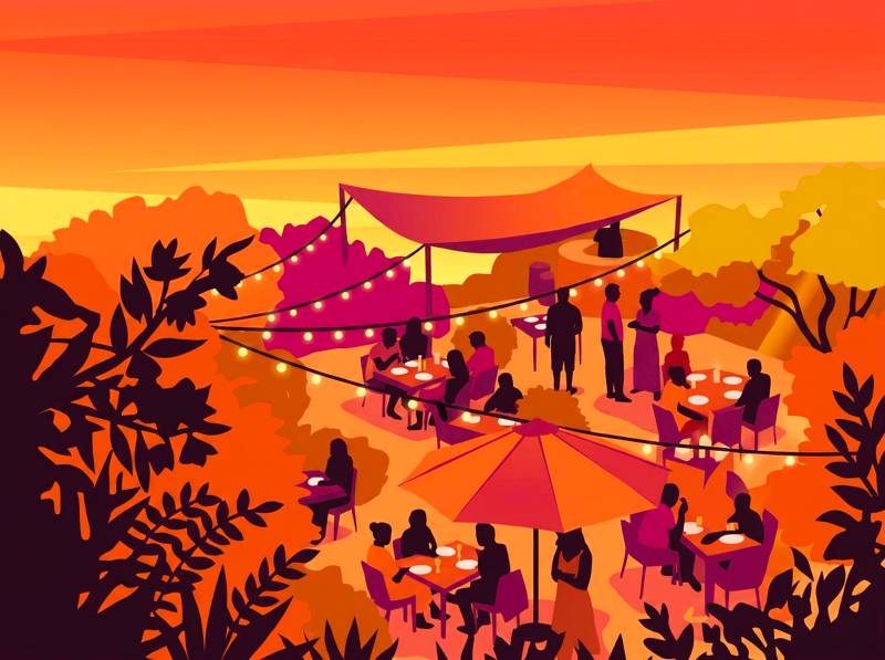 Garden Party au restaurant Le Jardin tous les 3èmes vendredis du mois